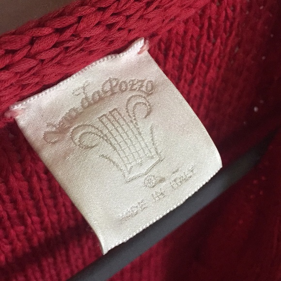 VINTAGE Vera daPozza Italian Crop Cardi - Picture 4 of 8